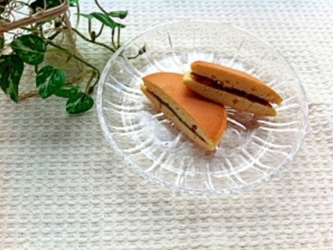 ホットケーキミックスで☆チョコどら焼き